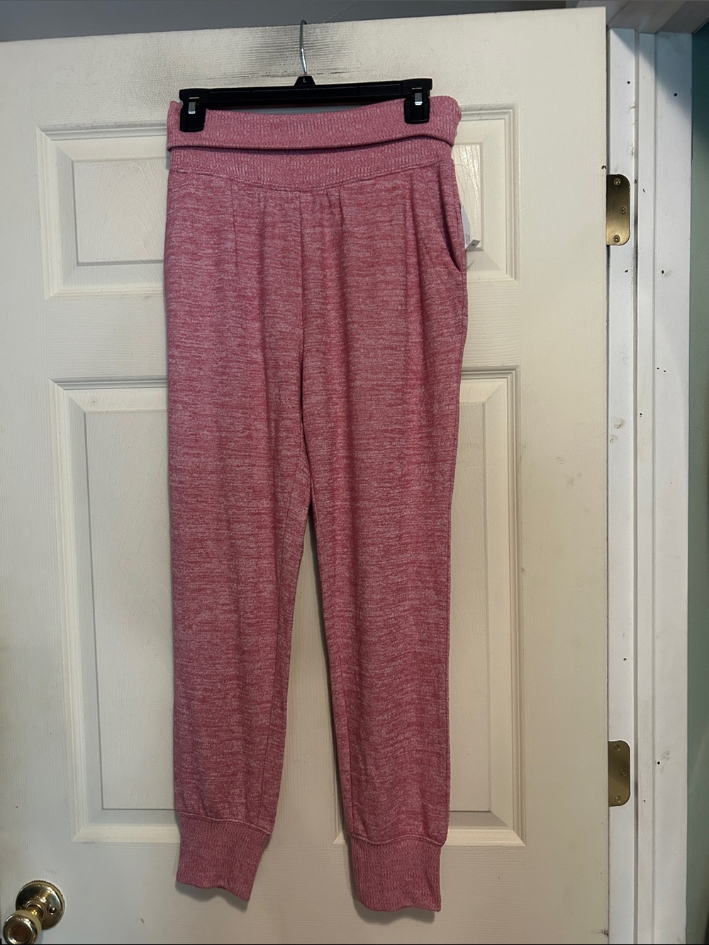 Gap Pink Cozy Knit Jogger Pants Size Small